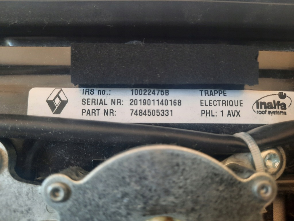 фото №1, Люк електричний renault range t