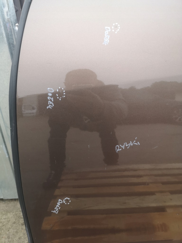 фото №4, Дверь левая задние renault grand scenic iii оригинал лак tecnb