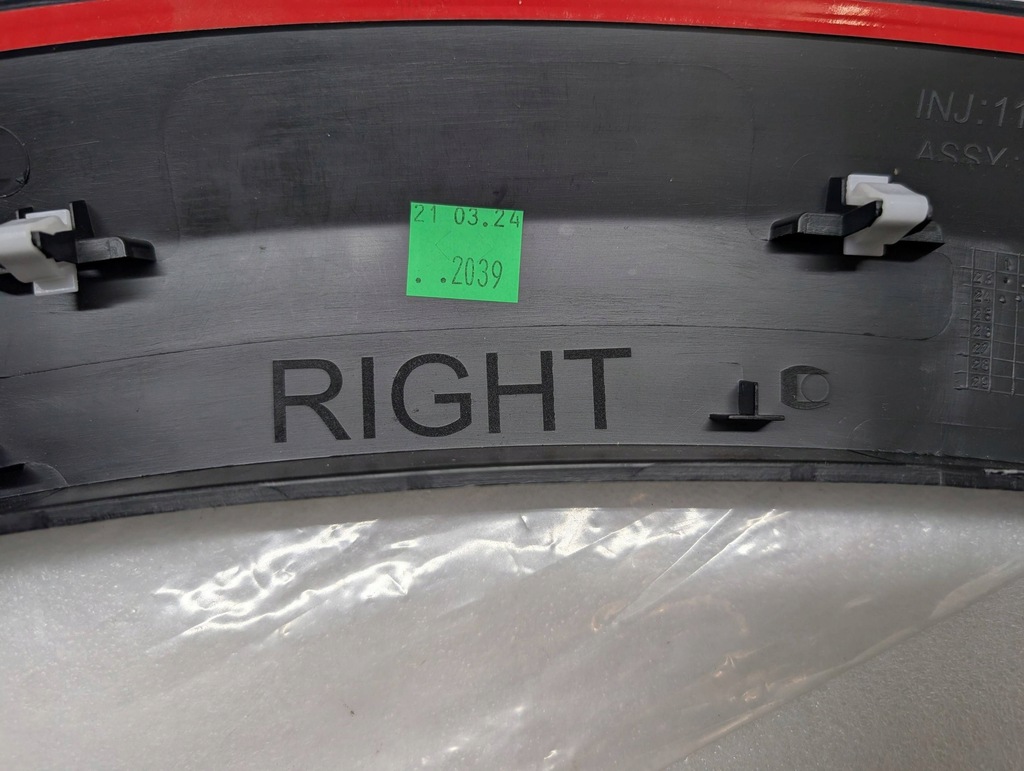 фото №6, Peugeot 2008 i правая молдинг крыла заднего задняя 9817491777 nowa оригинал