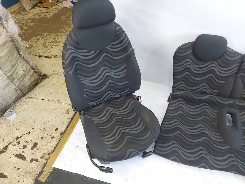 фото №13, Набір сидіння водія пасажира заднє сидіння mini r50 cooper one aqua panther