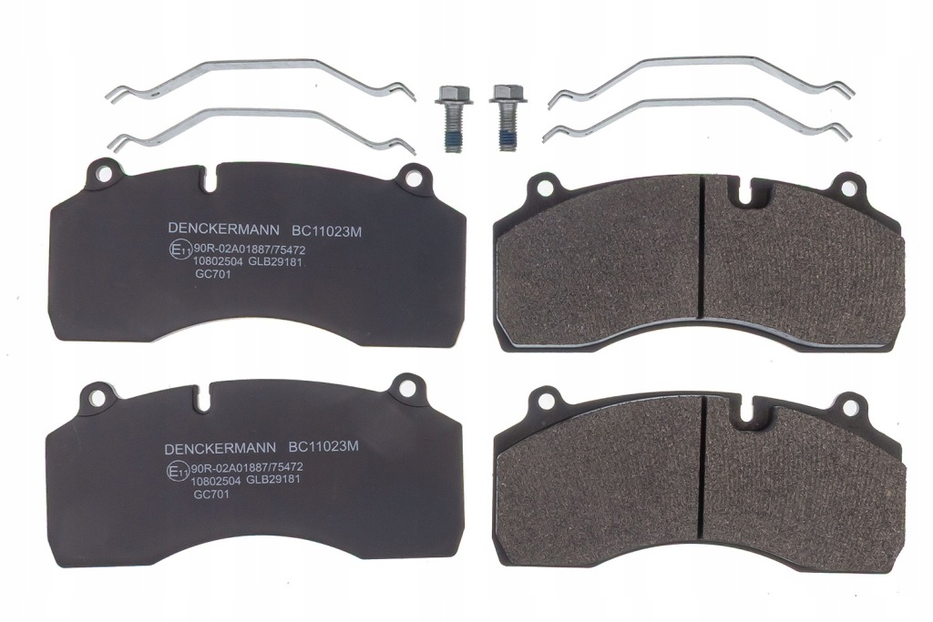 Купить Тормозные колодки тормозные перед/зад bc11023m denckermann