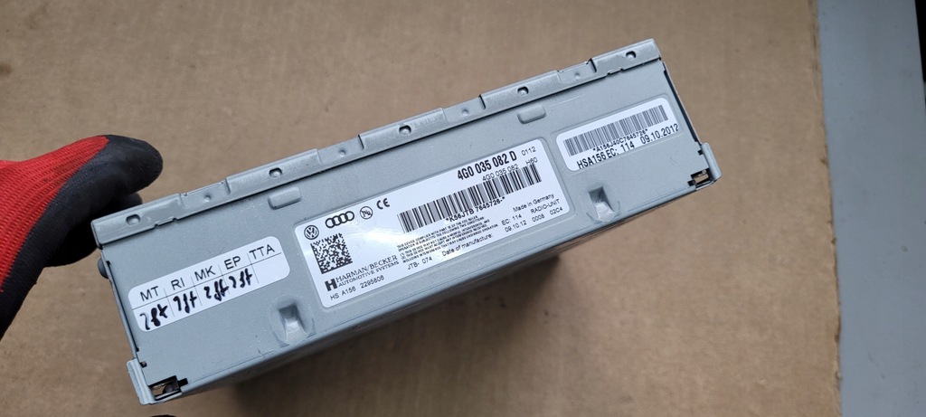 фото №6, S4 b8 lift a4 модуль тюнер радио 4g0035082d a5 s5 q5