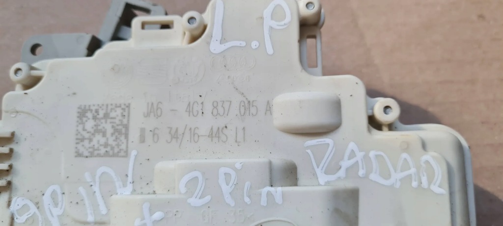фото №10, S6 c7 4g a6 lift замок двері лівий перед 4g1837015a pod радар 9pin+2