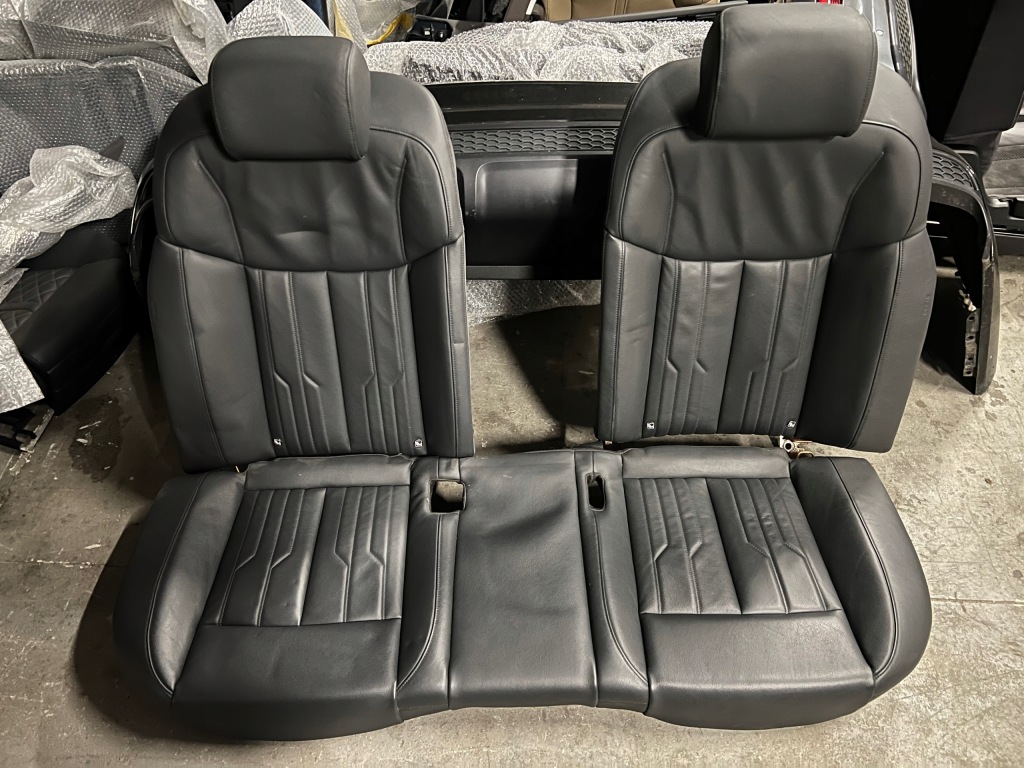 фото №7, Audi a8 d5 4n сидіння перед i задня шкіра комплект заднє сидіння