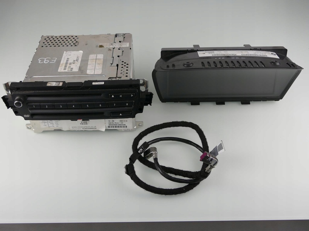 фото №1, Bmw 3 e93 e92 радіо навігація монітор привід kpl