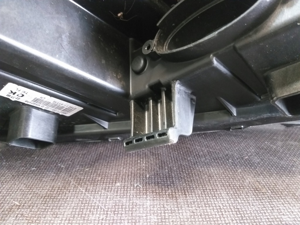 фото №2, Лампа перед левая hyundai santa fe full led lift iv