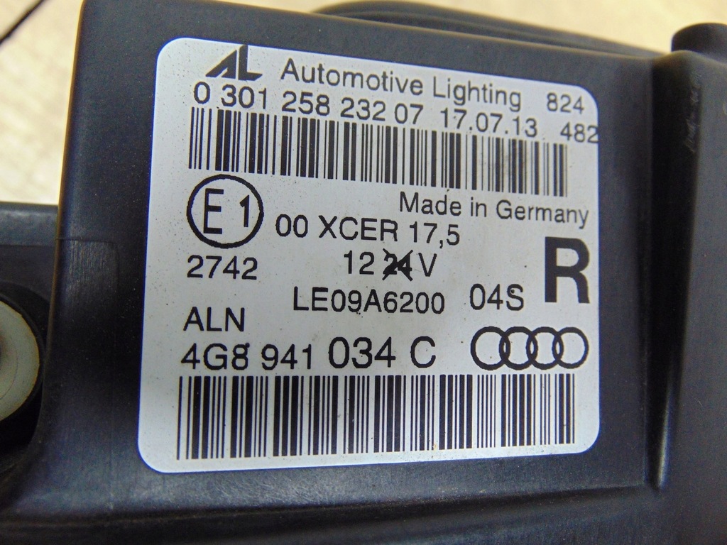 фото №16, Лампа права перед audi a7 4g8 4g8941034c europa