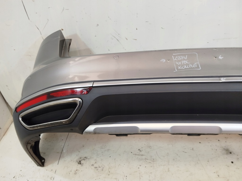 фото №8, Бампер задняя vw passat b8 przed-lift alltrack lb7w , 4xpdc , kompletny !