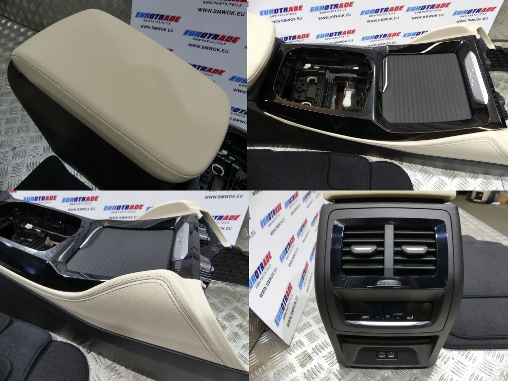 фото №7, Bmw x4 g02 sport оббивка сидіння заднє сидіння тунель обшивки килимки canberra