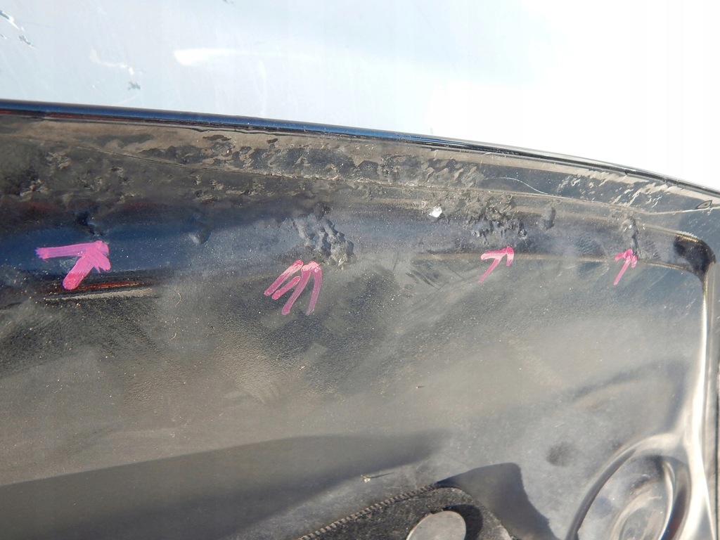 фото №8, Chrysler grand voyager 08- капот перед передняя