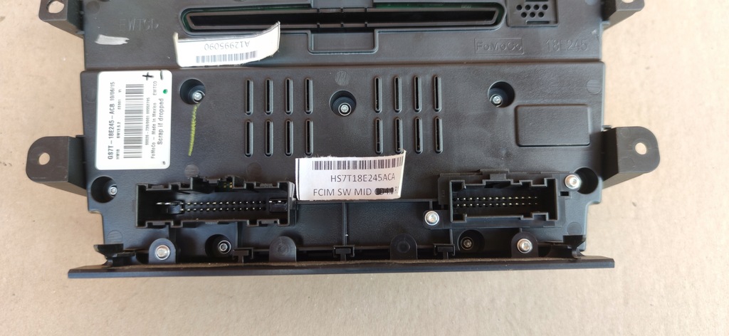 фото №11, Ford mondeo mk5 2.0 tdci панель управление рамка радио кондиционера