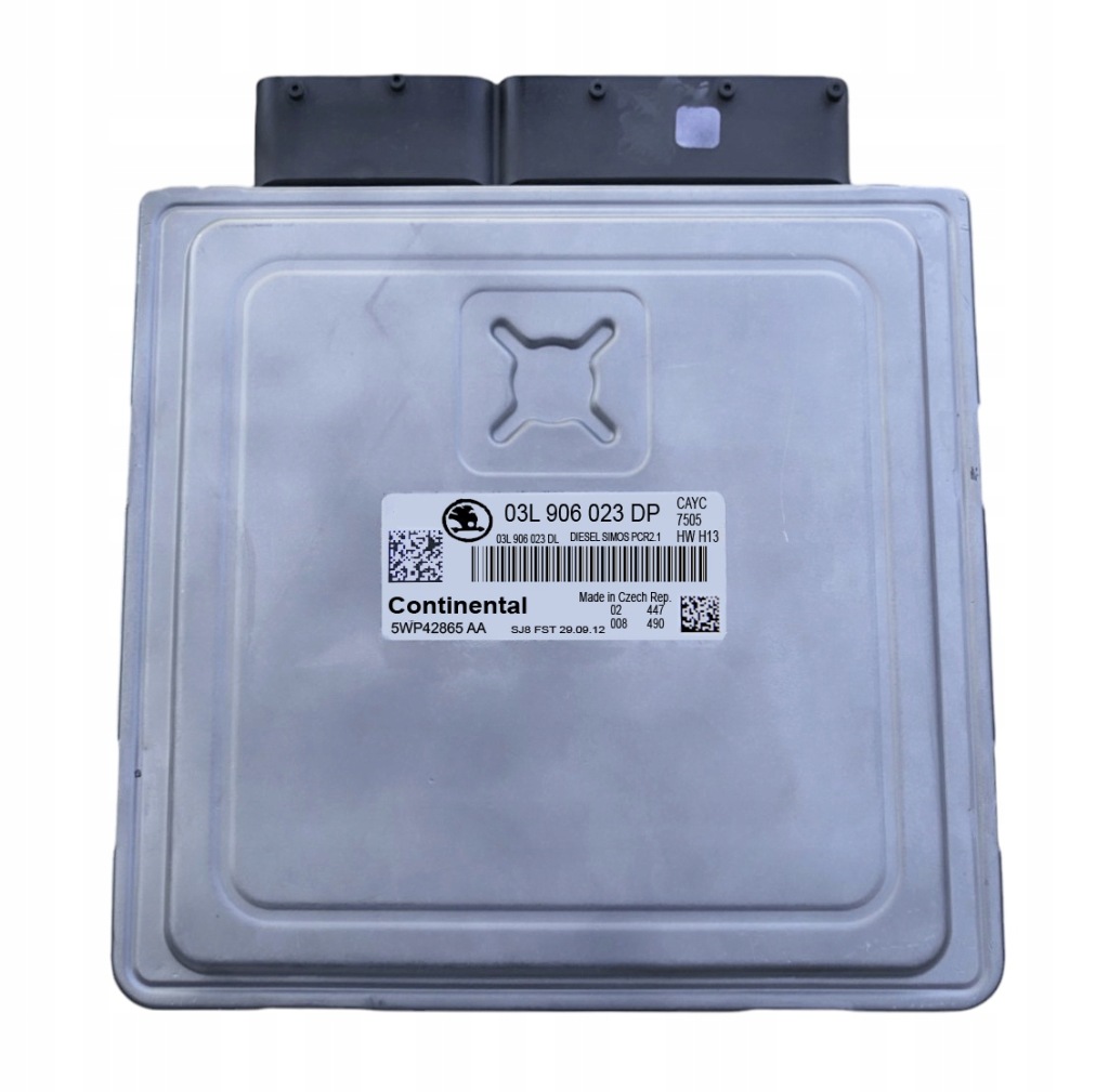 фото №1, Блок управления skoda 03l906023dp 5wp42865aa simos pcr21