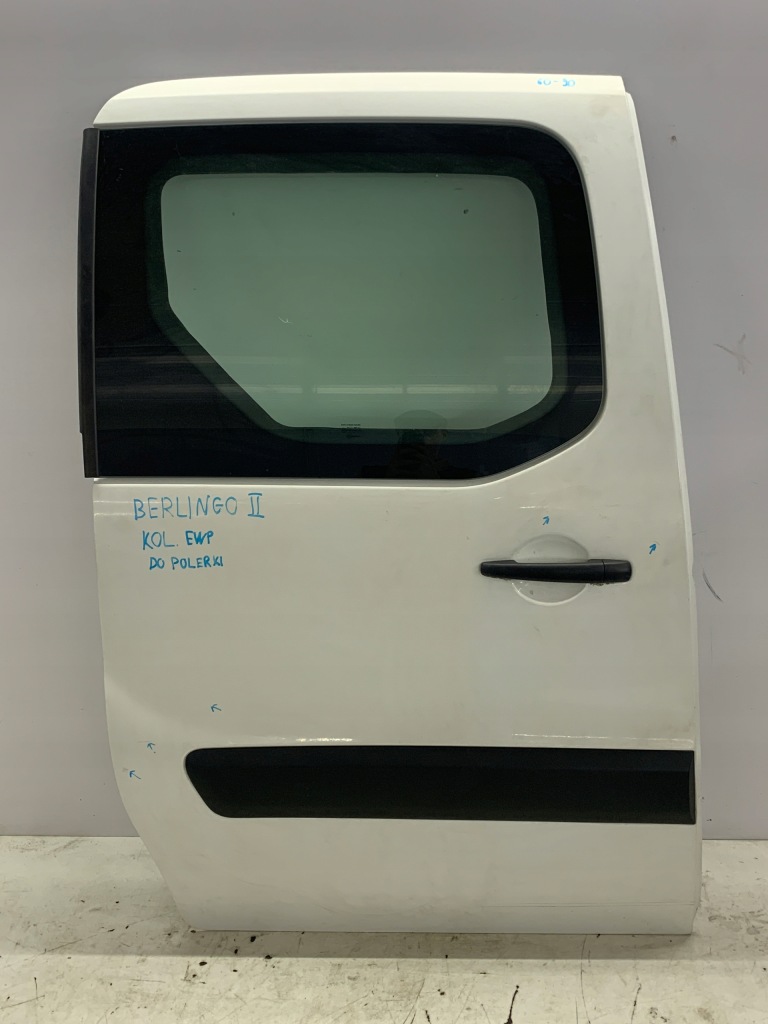 фото №1, Дверь правый bok сдвижные citroen berlingo ii 2014 ewp