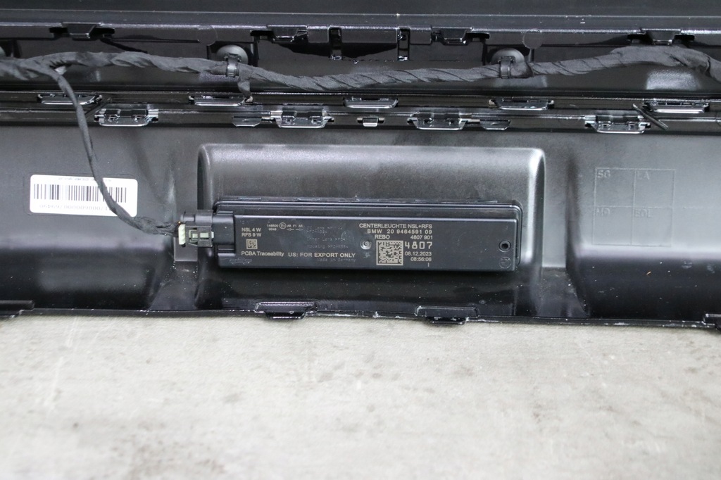 фото №8, Bmw 7 g70 m-pakiet бампер задняя задний 416 carbonschwarz металлик