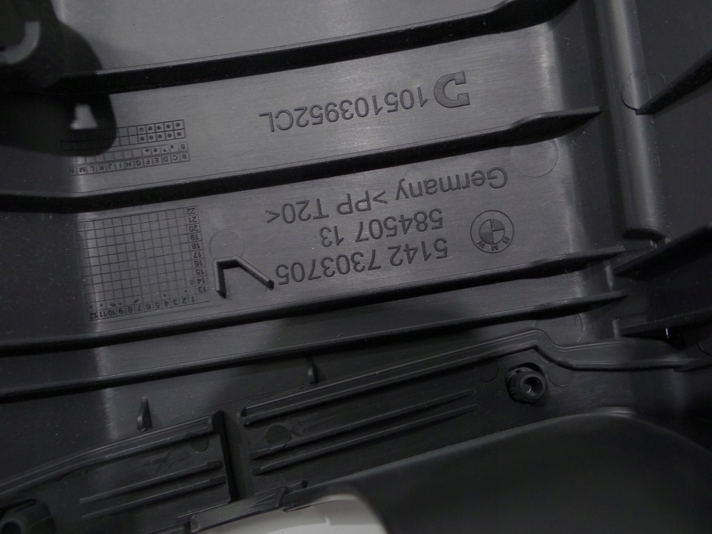 фото №6, Защита обшивка стойка левый задняя bmw i3 оригинальный номер 7303705