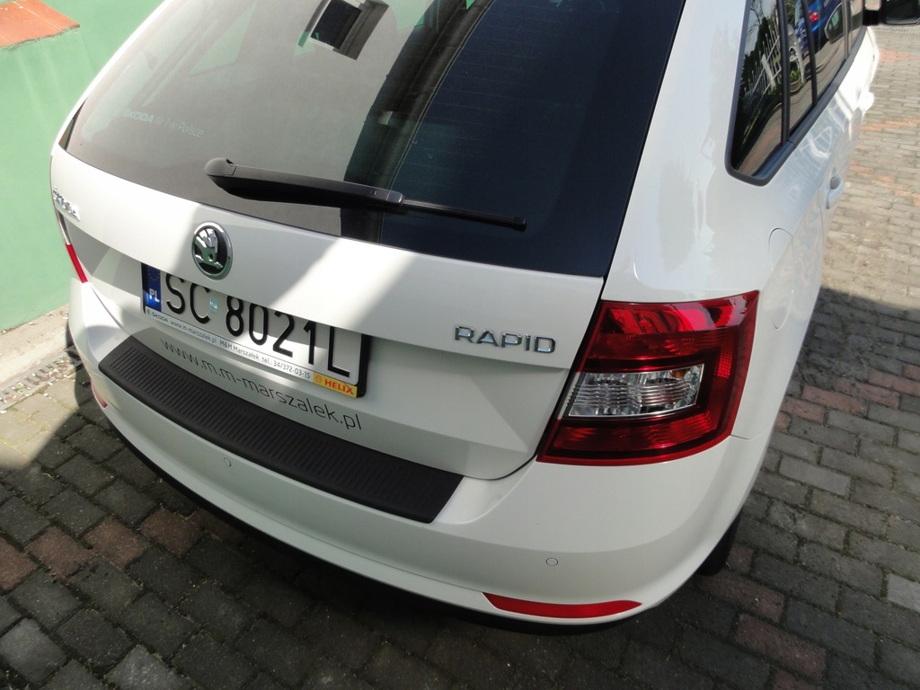 фото №14, Накладки na бампер skoda rapid spaceback