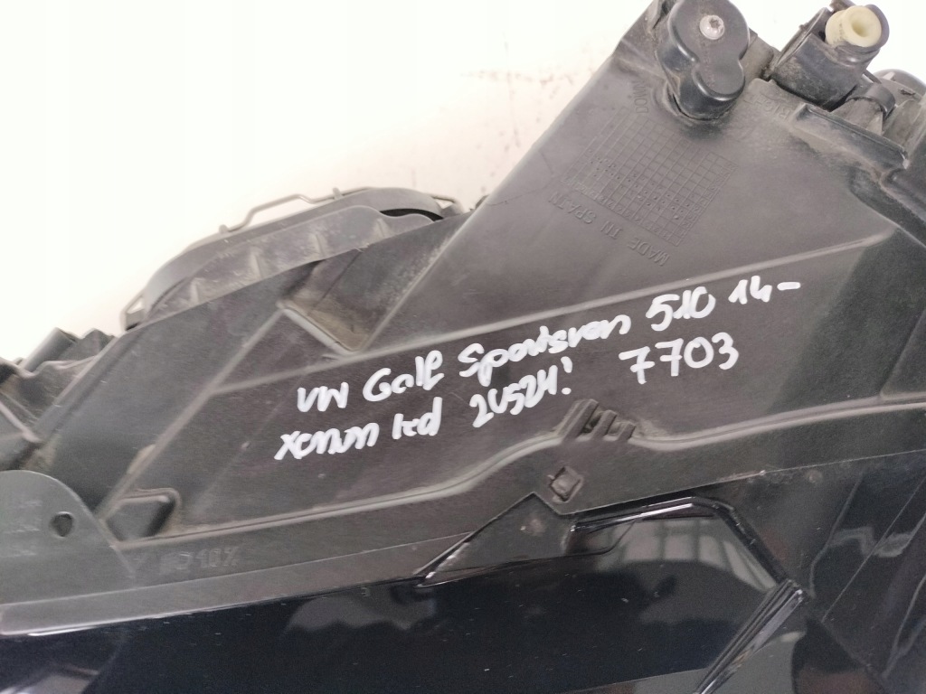 фото №12, Лампа левая фара vw golf sportsvan 510 14- ксенон led