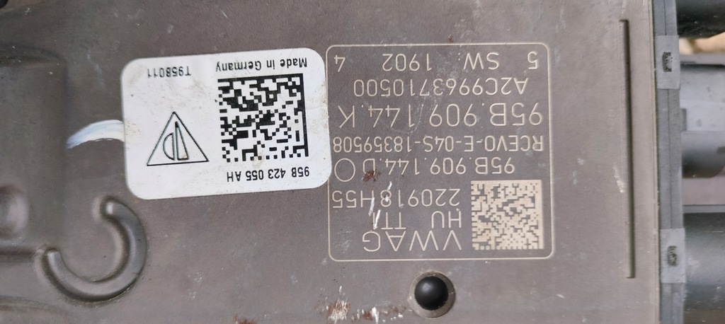 фото №5, Система рулевая рейка трансмиссия porsche macan 95b