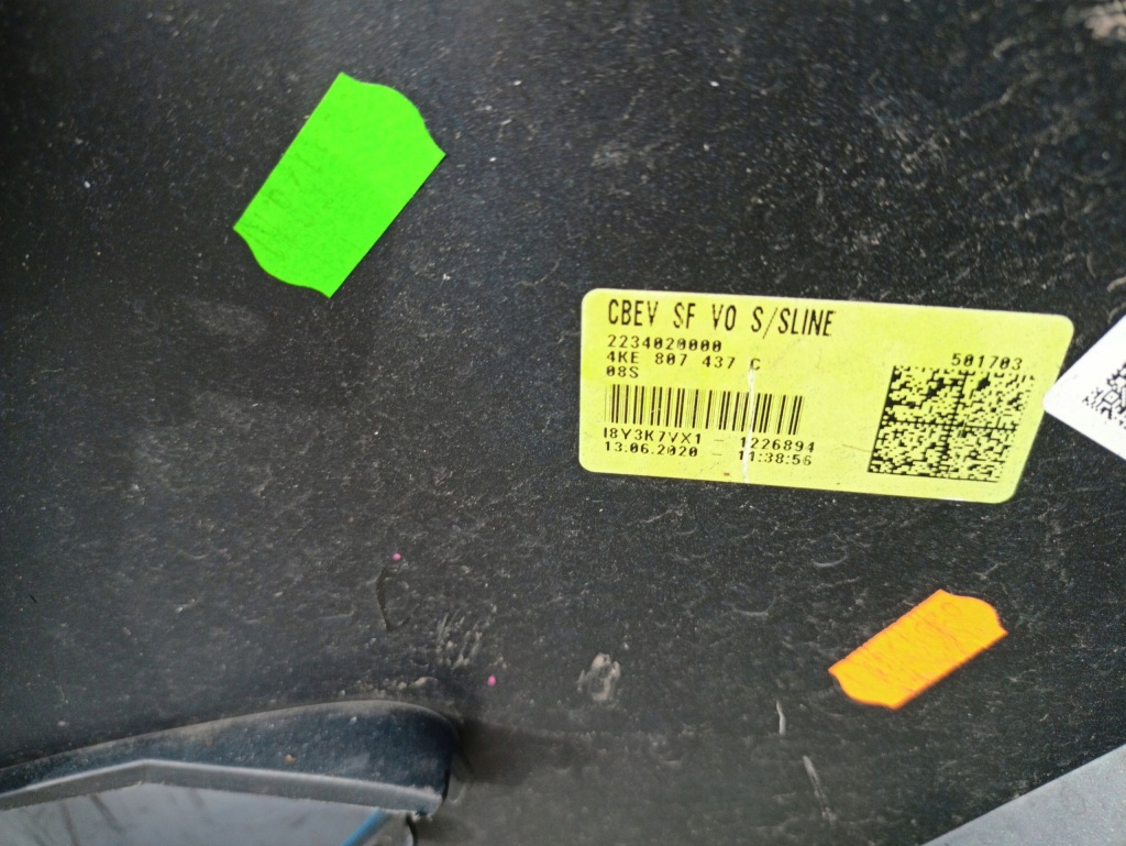 фото №14, Audi e-tron s-line 4ke бампер передній перед