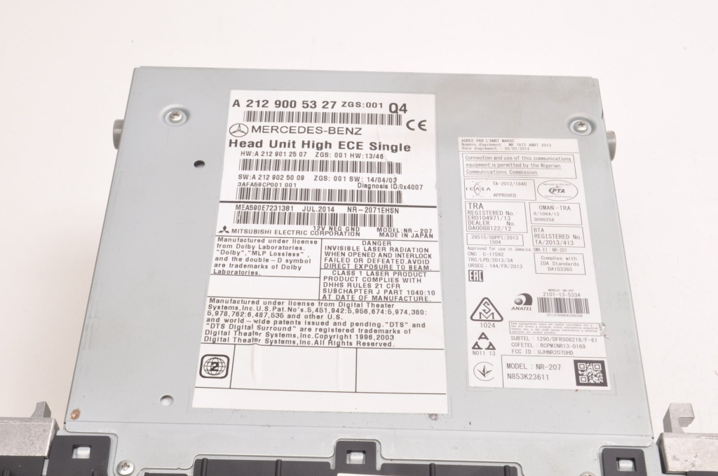 Mercedes w207 рестайлінг  радіо навігація a2129005327 Київ