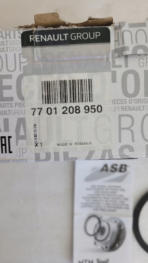 фото №11, Поворотний кулак права перед важіль підшипник renault kangoo ii 2008- citan w415 12-