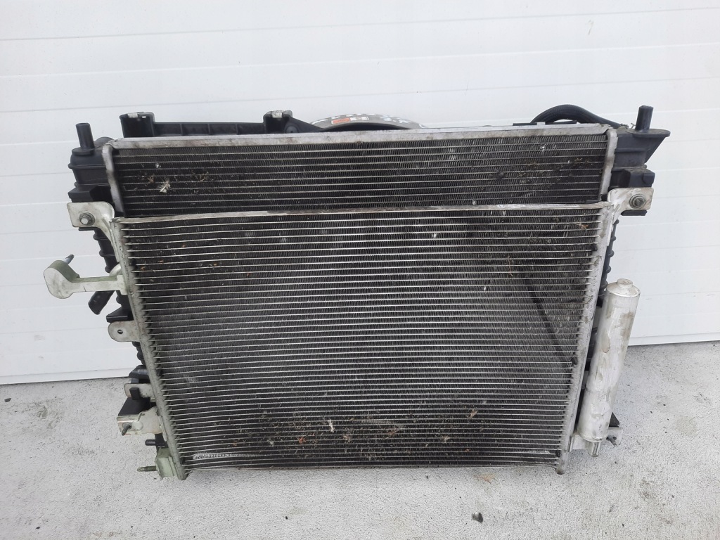 фото №1, Mustang v 3.7 10-14 комплект радиатор вентилятор