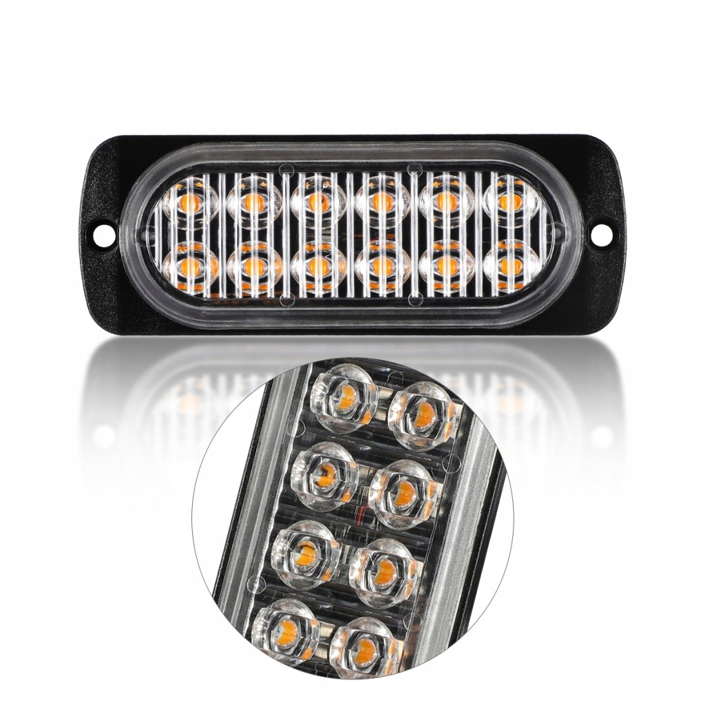 4x stroboskopowa фонарь  led оранжевая pomoc эвакуатор 12v kogut с пульт в Украине