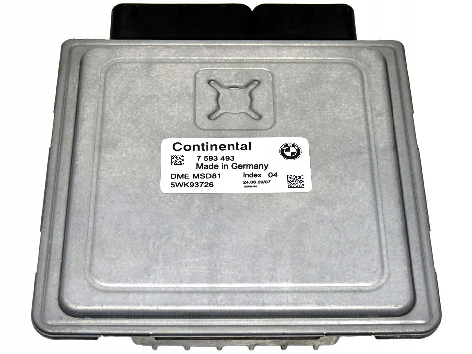 фото №1, Бортовий комп'ютер ecu bmw 5wk93726 7593493 dme msd81