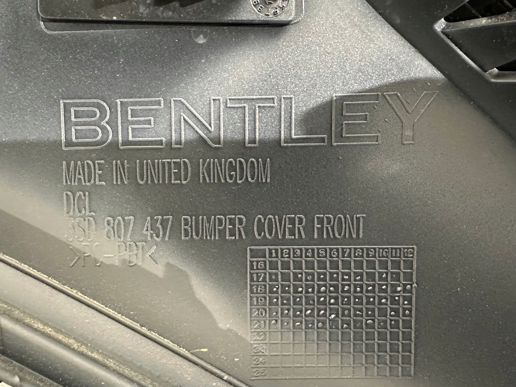фото №9, Bentley continental gt gtc перед бампер 3sd807437