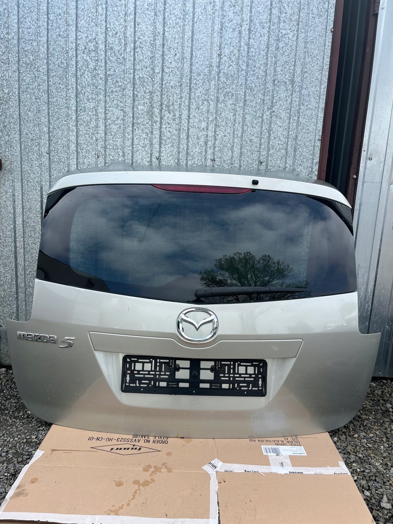 фото №1, Крышка багажника багажника mazda 5 2007r