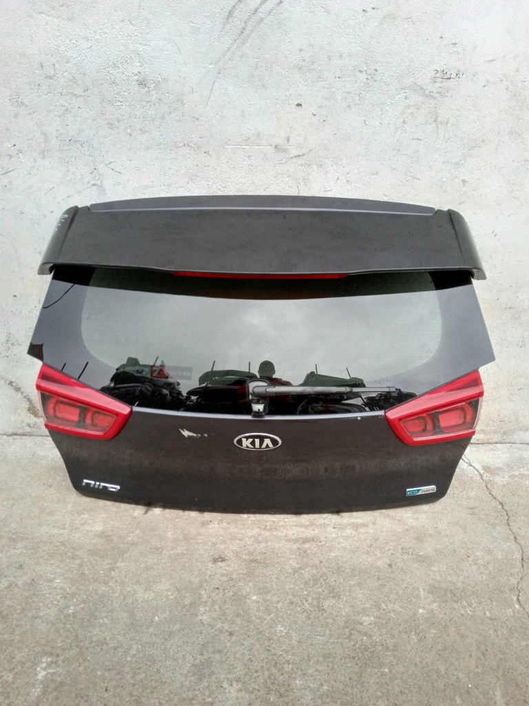 фото №9, Kia niro 16- кришка багажника задня задня багажника kom
