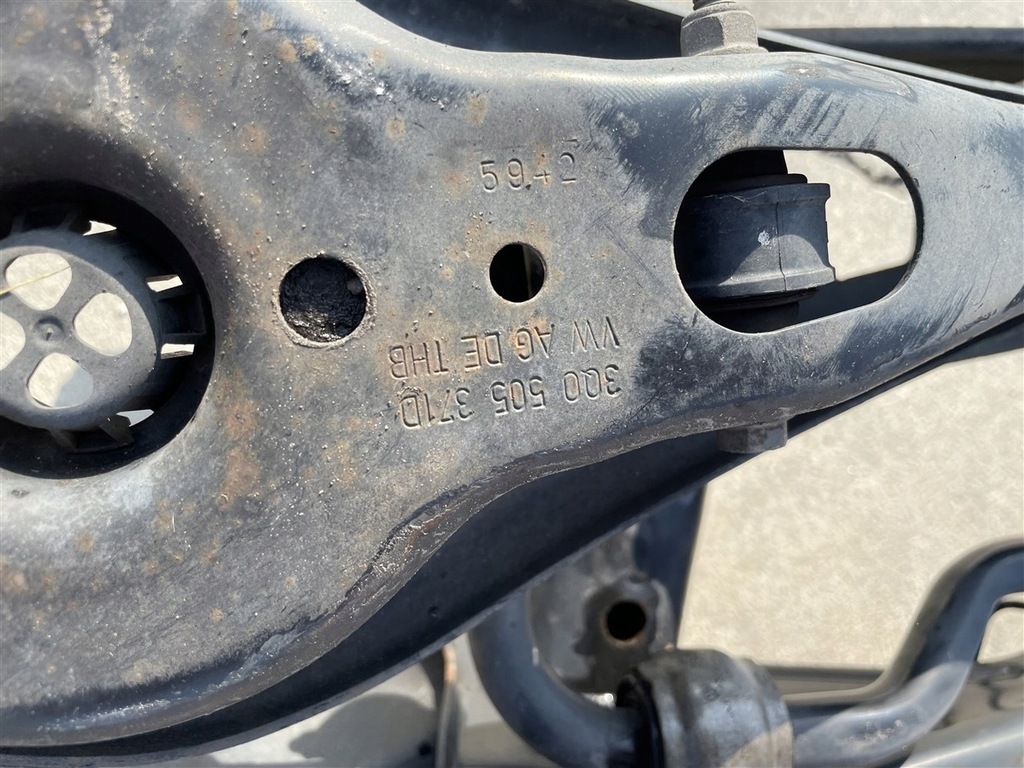 фото №9, Підрамник підрамник важіль поворотний кулак підвіска задня vw passat b8 kombi 15-23rok