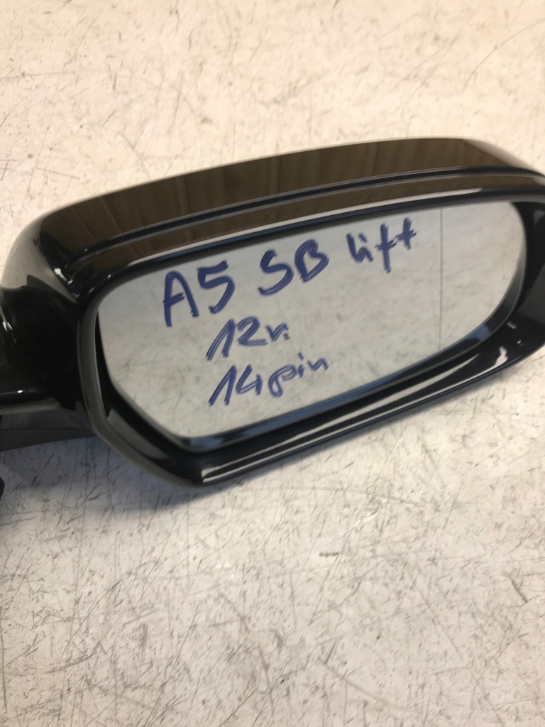 фото №5, Зеркало правое 14 pin audi a5 lift sportback lz9y