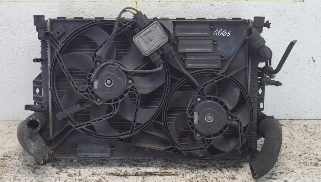 фото №2, Радиатор вентилятор land rover freelander ii 2.2d