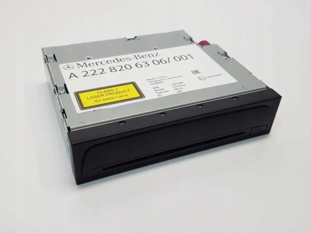 фото №1, Проигрыватель привод cd dvd a2228206306 mercedes w222