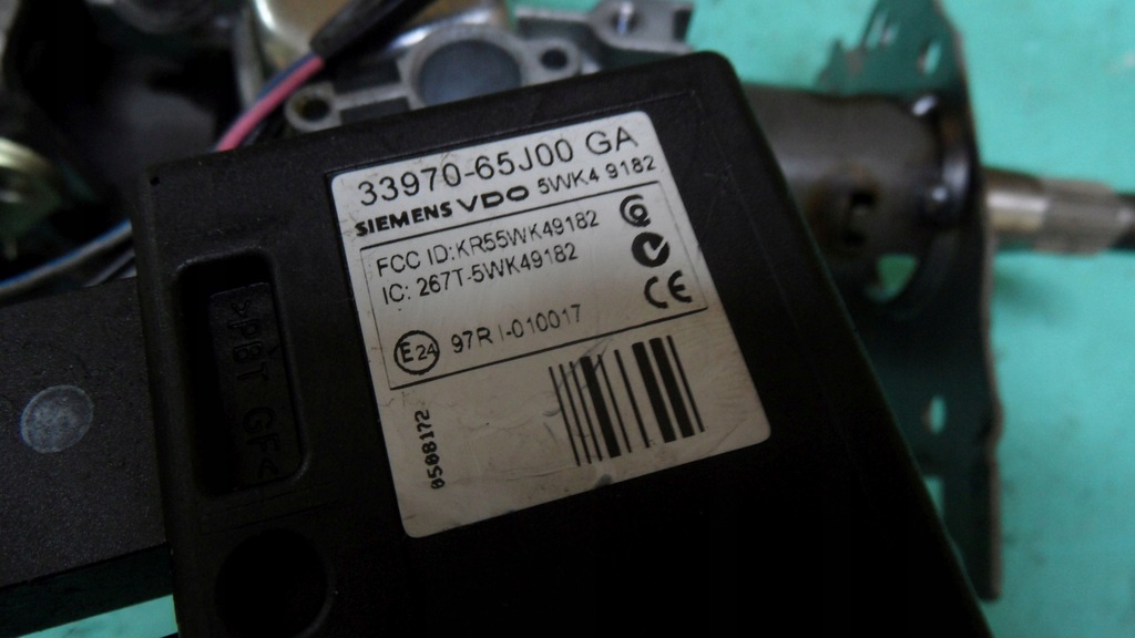 фото №5, Grand vitara ii 06r колонка кермова замок запалювання з ключ 33970-65j00