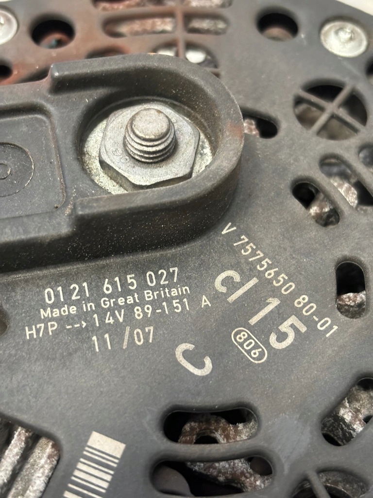 фото №3, Генератор mini cooper r56 7575650 org fv