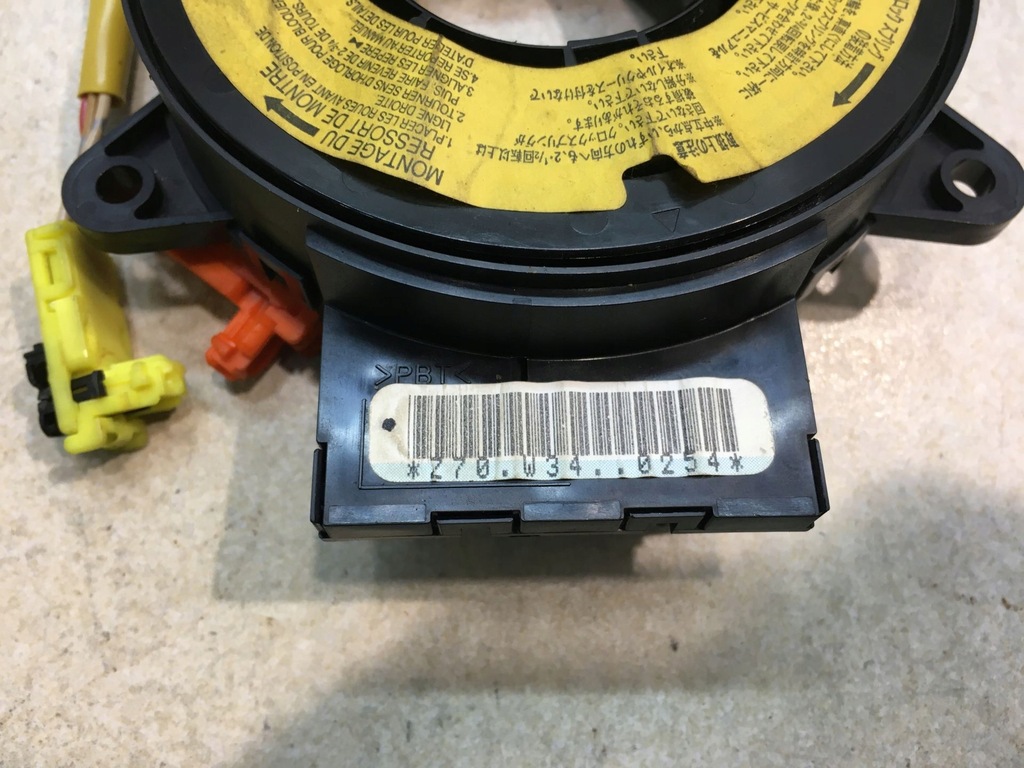 фото №7, Стрічка шлейф подушка безпеки mazda 6 gg 1.8