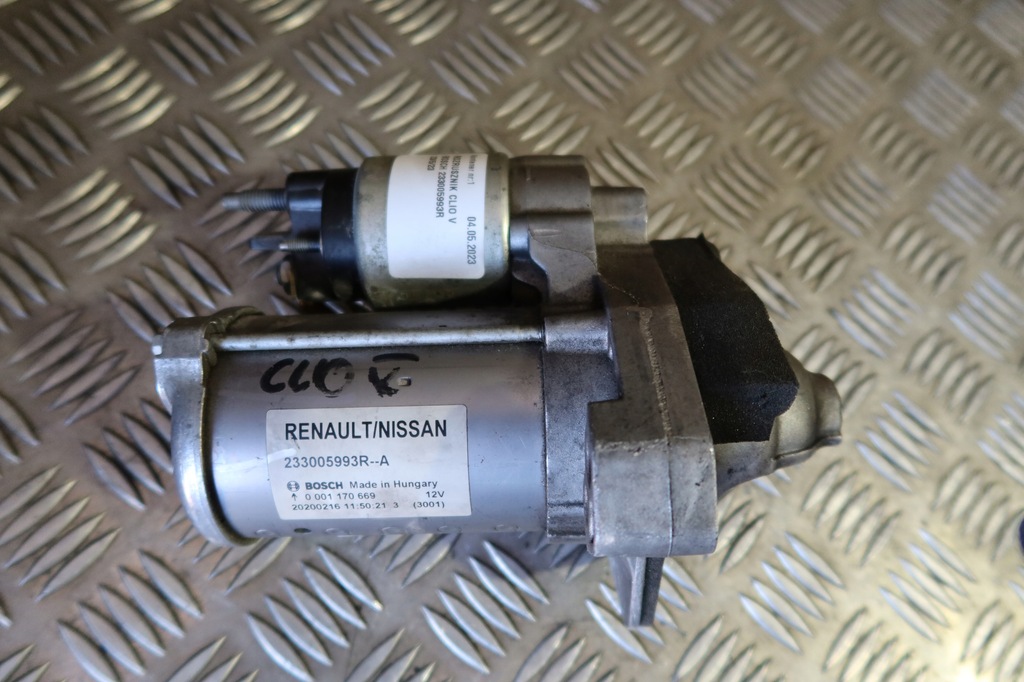 фото №1, Стартер clio v 233005993r