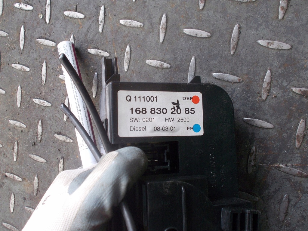 фото №3, Панель керування вентиляція mercedes a170