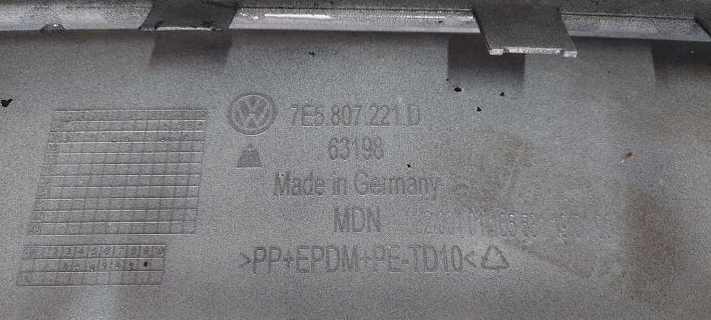 фото №9, Vw t6 7e5 multivan бампер передній перед ґрати