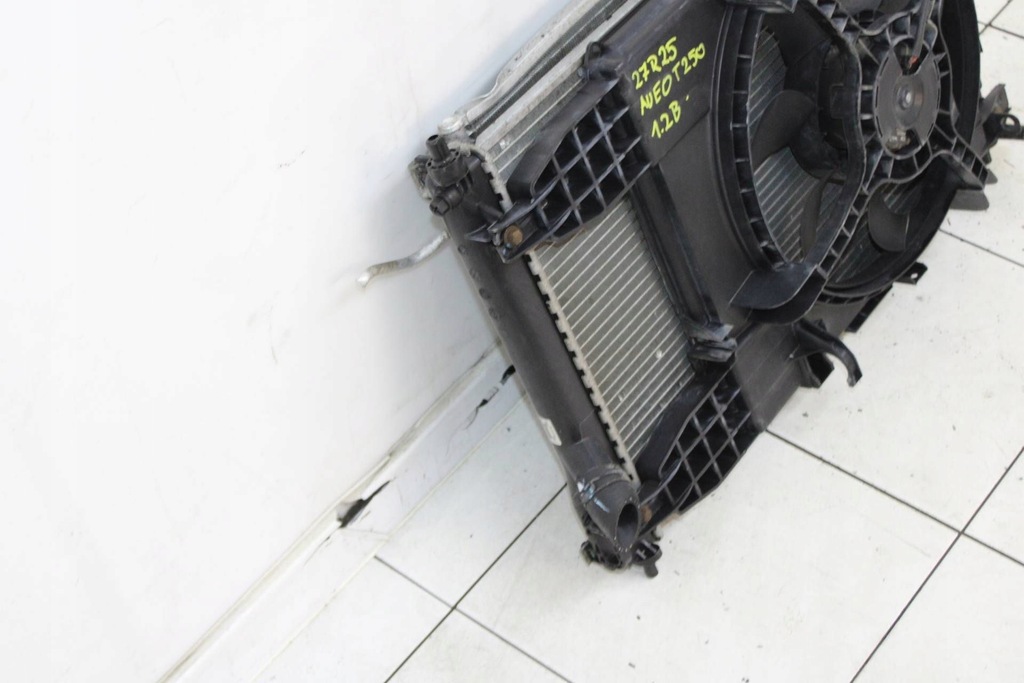 фото №5, Chevrolet aveo ii t250 2007r- 1.2 b радиатор wody вентилятор