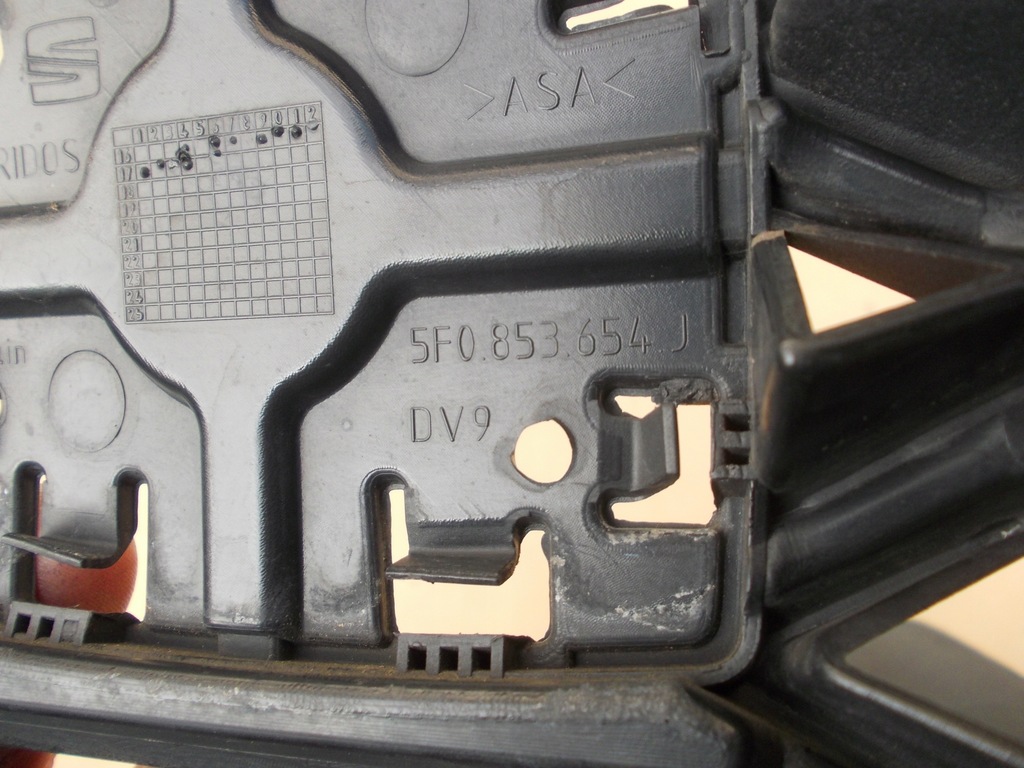 фото №11, Решітка радіатора решітка радіатора решітка радіатора seat leon iii fr 5f0853654j