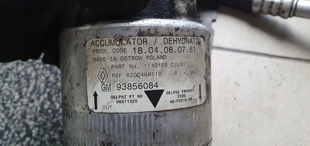 фото №2, Trafic ii шланг кондиціонера осушувач