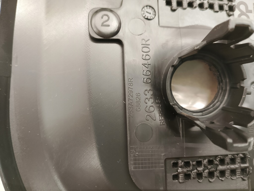 фото №8, Renault master iii lift od 2020 roku решётка левая бампера заглушка противотуманная фара