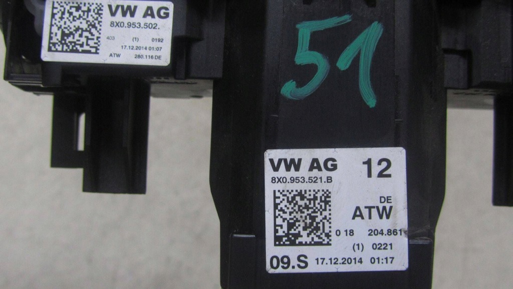 фото №7, Audi q3 8u переключатель комбинированный 5k0953569ae