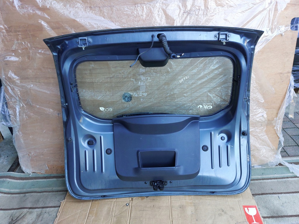 фото №7, Кришка багажника задня dacia duster i 12r сіра tefaa