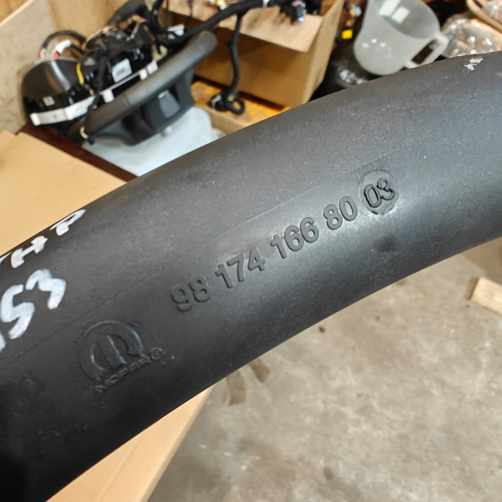 фото №3, Citroen c3 iii lift 1.2 thp труба turbo 9835688980 2023r