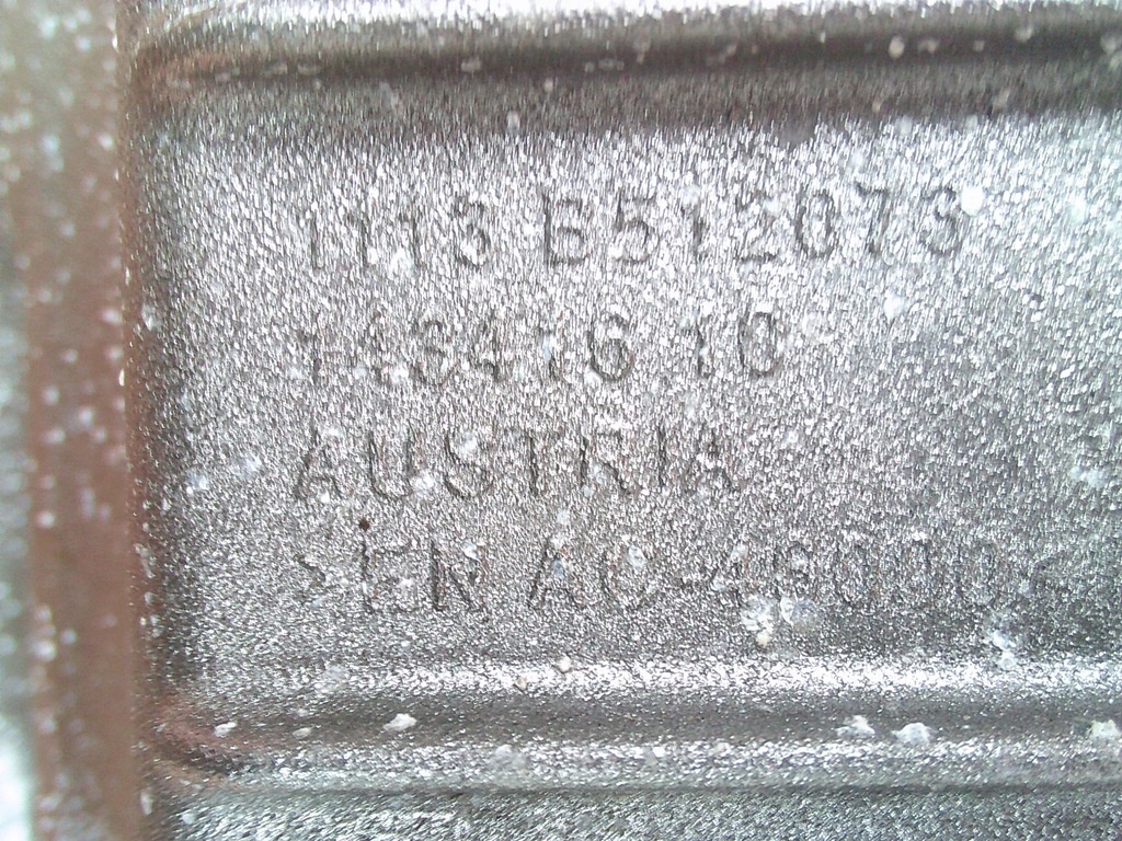 фото №10, Bmw x1 e84 e90 e91 e92 1.8 2.0 2.3 2.5 d поддон масла масляная 1113 8512073