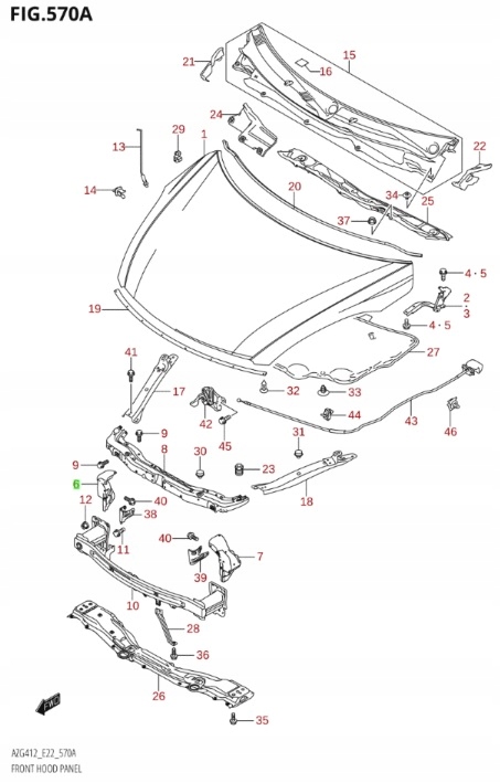 фото №5, Suzuki swift mk7 2010 - з'єднувач балка правий